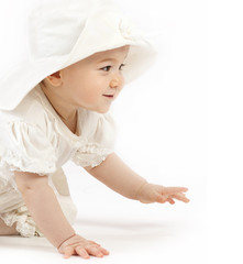 Wall Mural - little child baby
