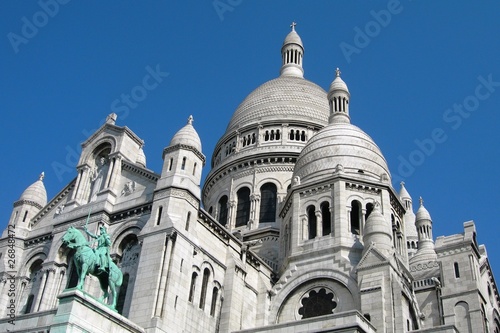 Obraz w ramie Eglise du Sacré Coeur à Paris