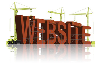 building website web under construction