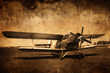 stary samolot - dwupłatowiec