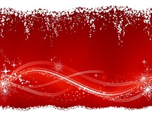 Abstract Red White Christmas, Winter Background