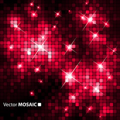 Poster - shiny mosaic background