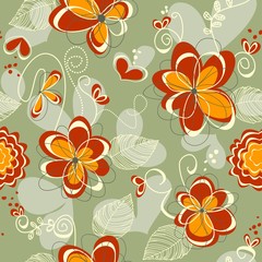 Poster - Floral pattern