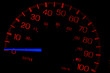 © Gunter_Nezhoda - Speedometer on black isolated