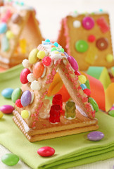 Poster - Sweet houses for kids party