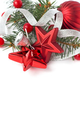 Wall Mural - christmas composition with space for text