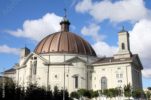 Board z aluminiowym obramowaniem Poland - basilica in bydgoszcz