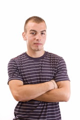 Wall Mural - Portrait of happy smiling man