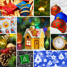 Collage Of Christmas Images