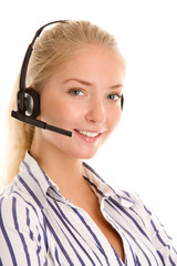 Friendly telephone operator