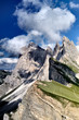 Montagna, Alpi, Dolomiti, Odle, Seceda
