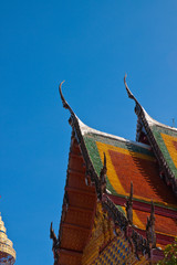 Thai gable temple