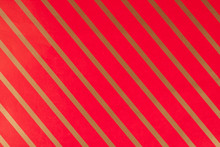 Striped Red Gift Paper