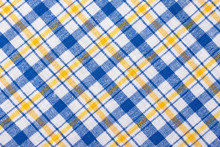 Checkered Textile Background