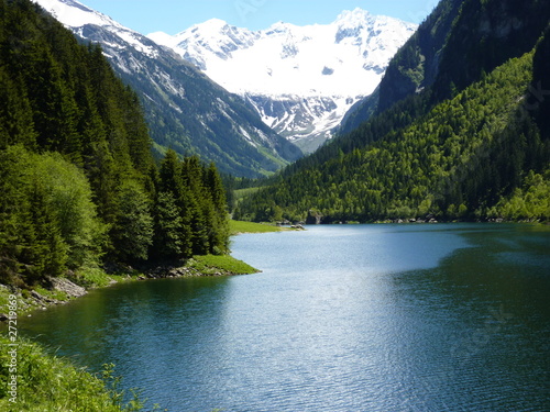 Nowoczesny obraz na płótnie Bergsee