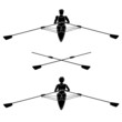 Rowers Silhouette