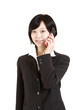 © jedi-master - buisiness woman talks with a mobile phone