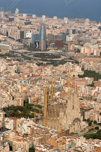 Board z aluminiowym obramowaniem Barcelona