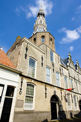 Sticker - town hall, Zierikzee, Zeeland, Netherlands