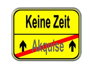 Akquise - keine Zeit