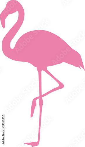 Naklejka na kafelki flamingo