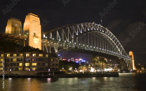 Obraz na płótnie canvas Sydney Bridge nocą