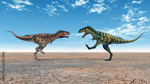 Naklejka samoprzylepna Dinozaur bistahieversor