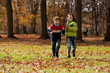 © Jacek Chabraszewski - Kids running in autumn park