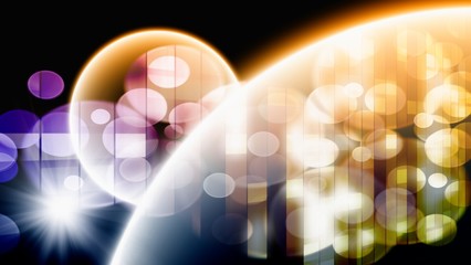 Wall Mural - abstract lights