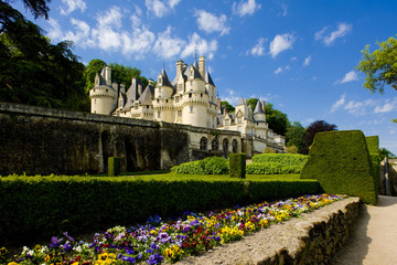 Sticker - Ussé Castle, Indre-et-Loire, Centre, France