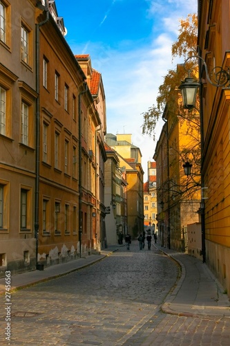Board z aluminiowym obramowaniem Stare miasto. 