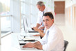 © goodluz - Businessman attending training course