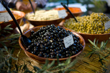 Black Olives At French Market