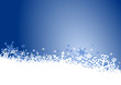 © Alex White - christmas background with snowflakes