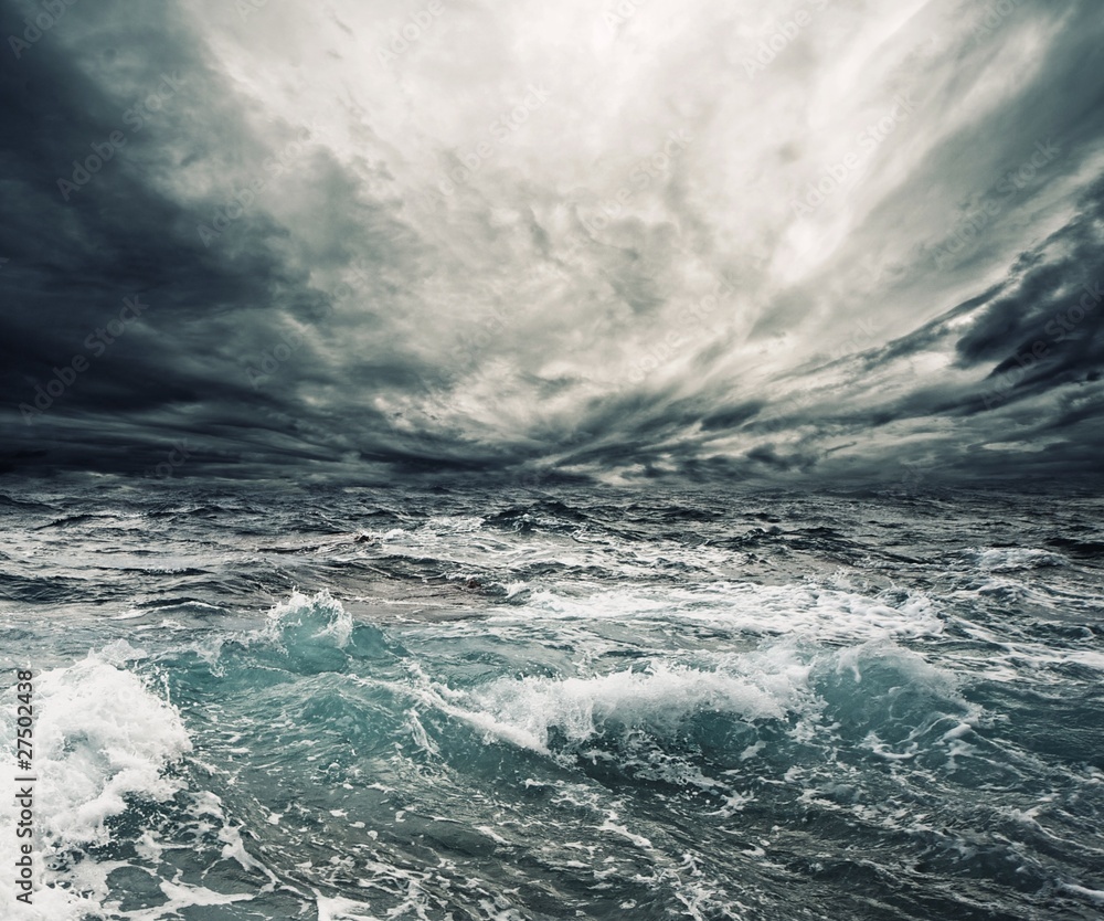 Ocean storm - obrazy, fototapety, plakaty 