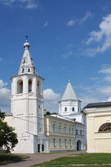 temple on a background blue sky, city, Great, Novgorod, Russia