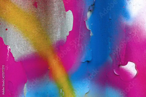 Detail of the wall Canvas Print