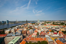 Panoramic View Of Riga