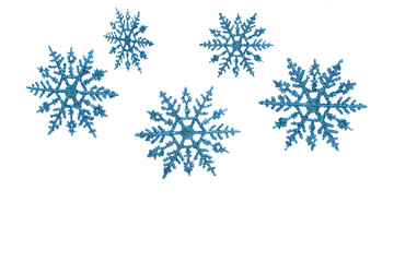 Wall Mural - Snowflake Border