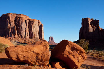 Wall Mural - Monument valley