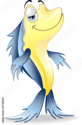 Pesce Cartoon-Cartoon Fish-2-Vector