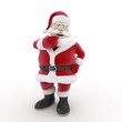 © DNY3D - 3d man santa claus