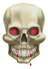 Red Eye Skull