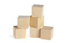 Construction From Wooden Cubes