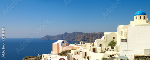 Board z aluminiowym obramowaniem Santorini