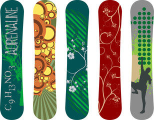 Snowboard design pack - see portfolio for more