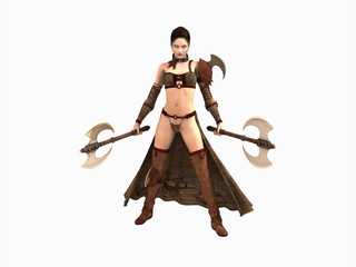 Wall Mural - warrior woman