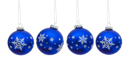 Wall Mural - Christmas Ornaments