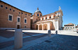 The square near the Cathedral of Urbino