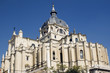 Eclectic cathedral of Almudena in Madrid